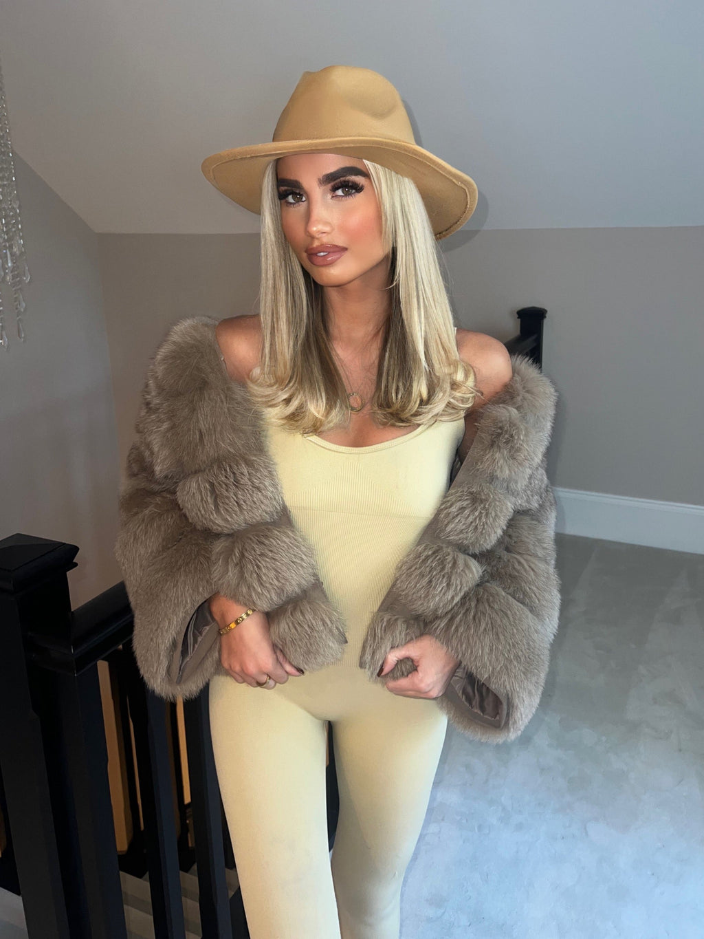 Timeless Fox Fur Coat - Mocha