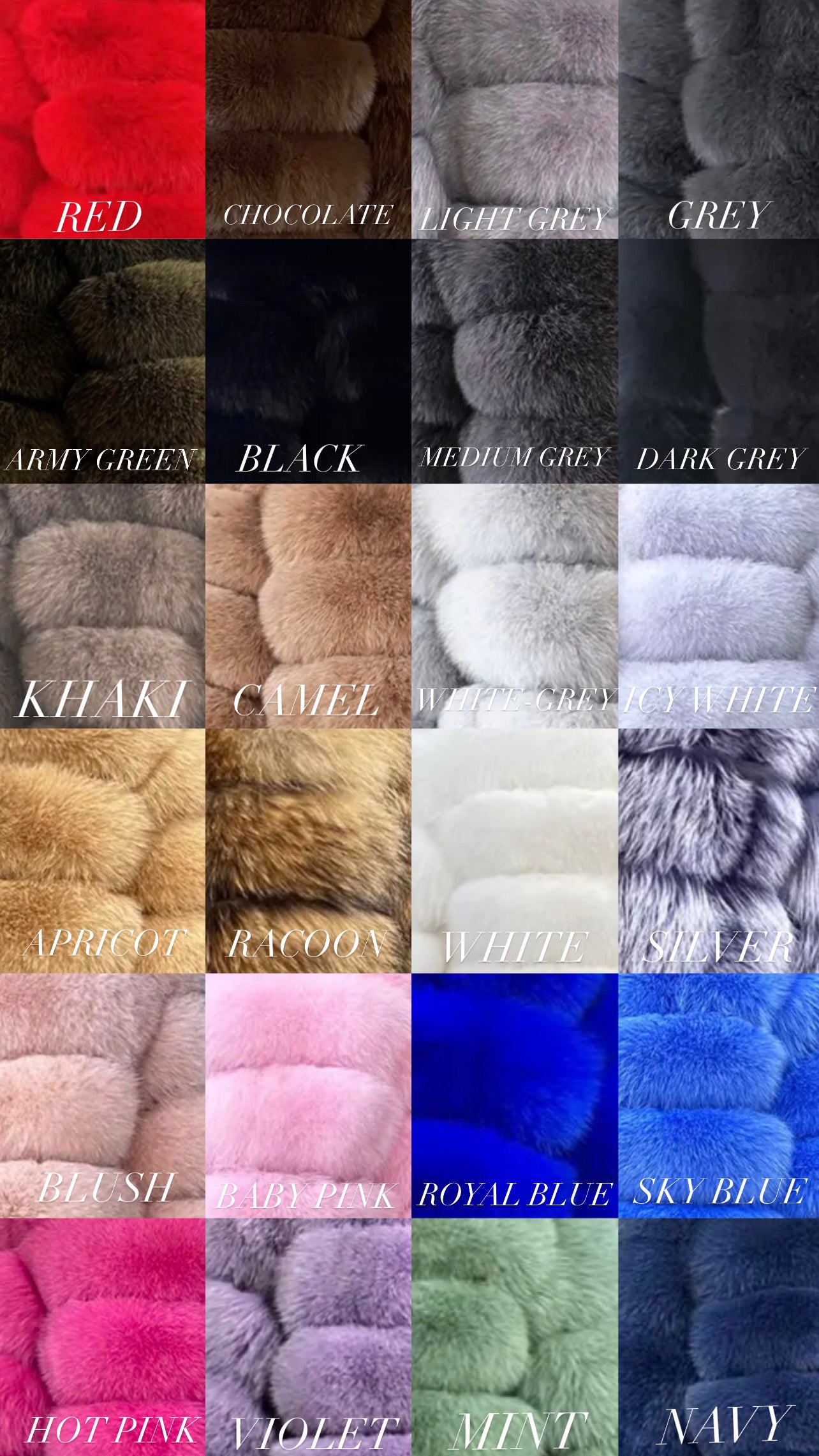 FOX FUR COATS