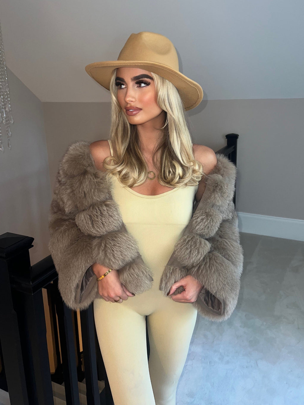 Timeless Fox Fur Coat - Mocha